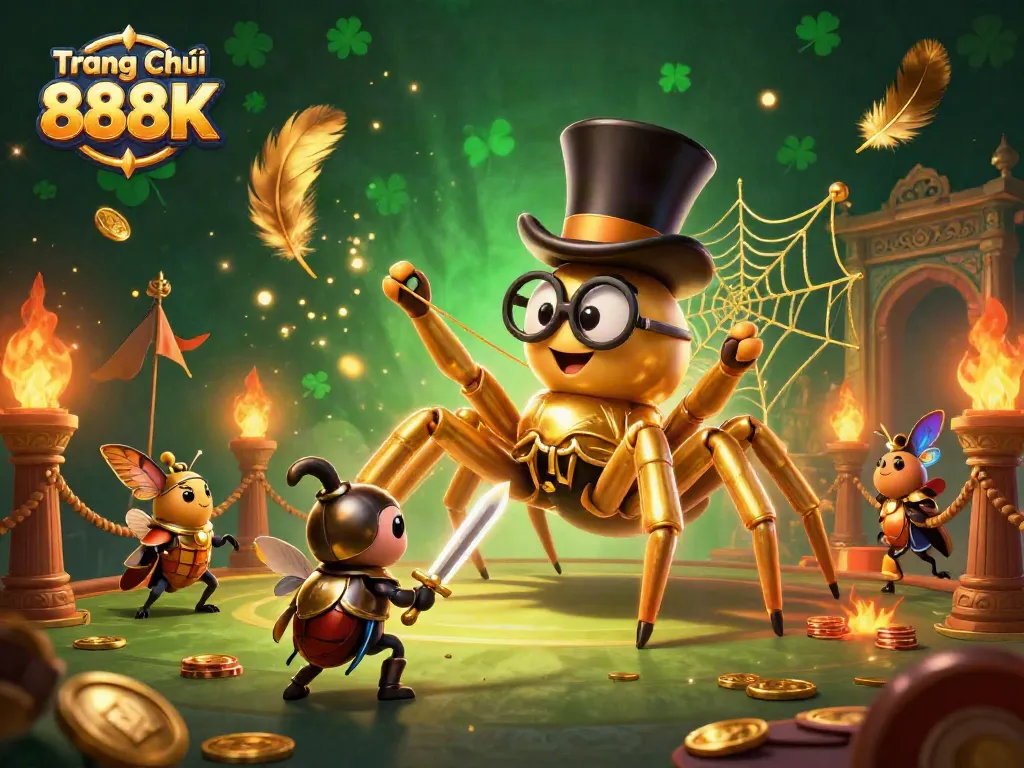 Experience thrilling adventures on Trang Chủ 888K, where excitement awaits in a vibrant casino setting.