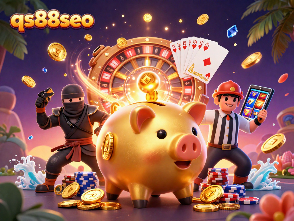 Spin, win, and engage with the qs88seo gaming adventure featuring vibrant characters and elements.