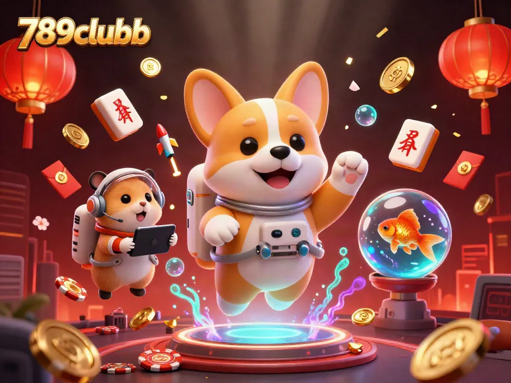 Engage with 789clubb in a zero-gravity space station casino featuring fun elements.